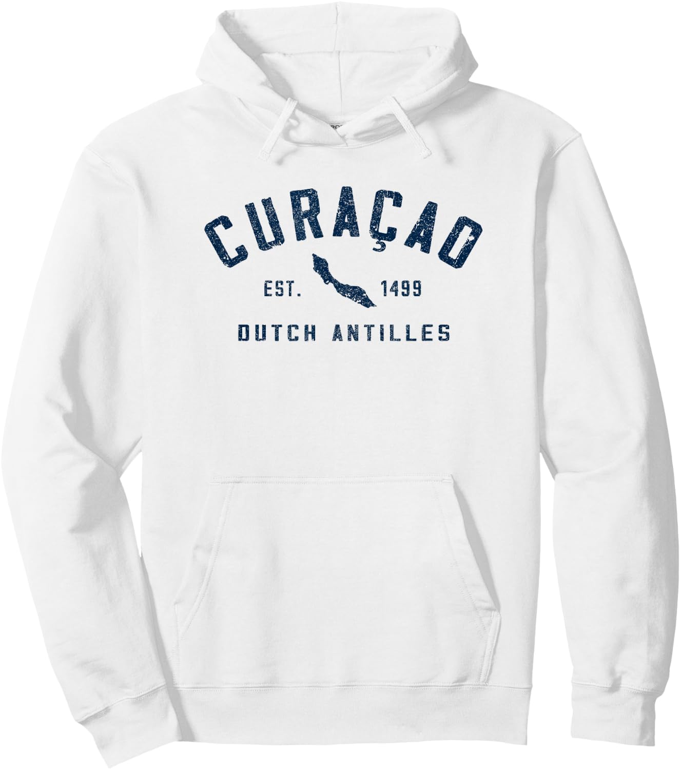 Curacao Dutch Caribbean Souvenir Cruise Vacation Hoodie - Hoodie | White