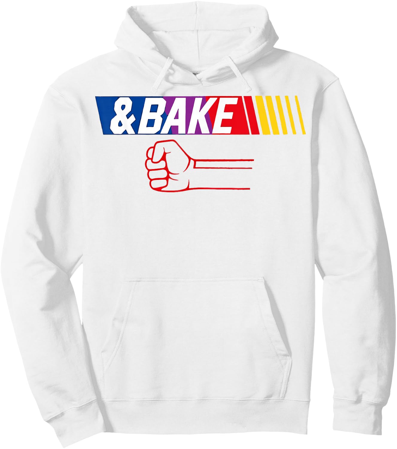 Dad Kid Matching Shake and Bake, Bake Hoodie - Hoodie | White