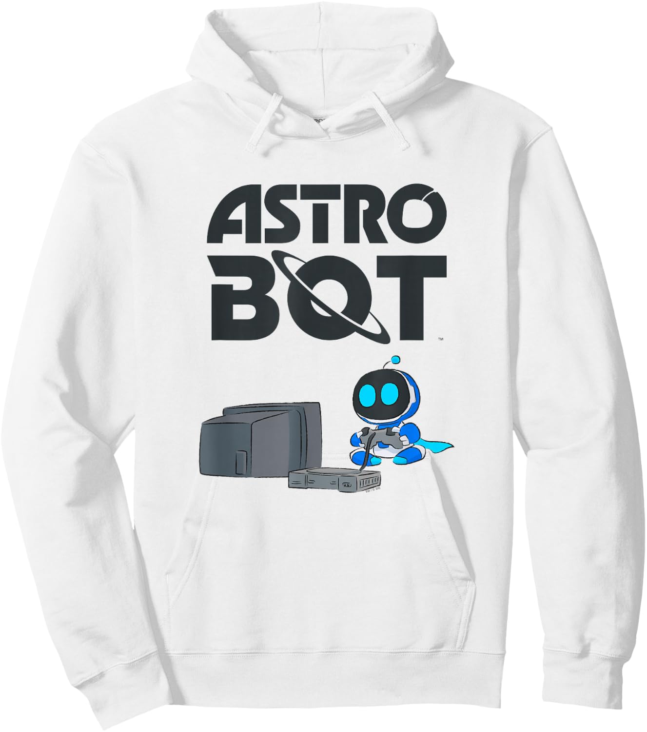 Astro Bot Rescue Mission Classic Sony PlayStation Gaming Hoodie - Hoodie | White