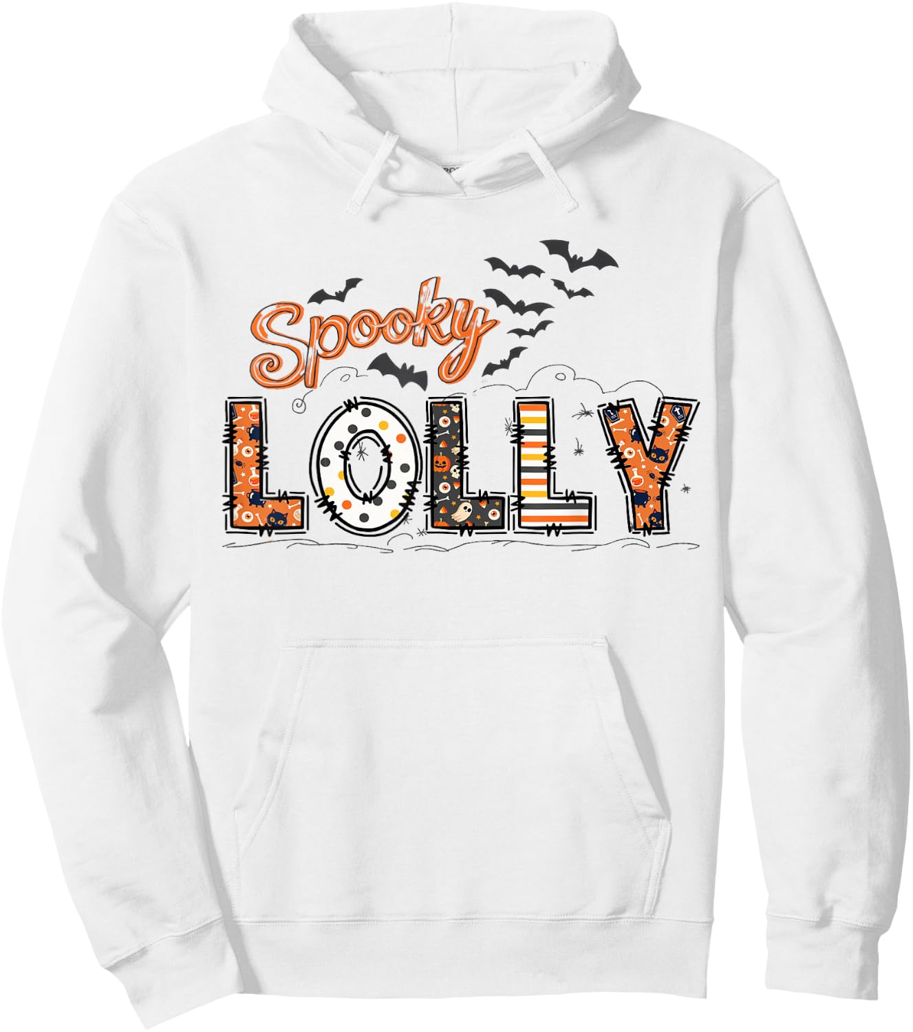 Spooky Lolly Halloween Lolly Life Family Matching Hoodie - Hoodie | White
