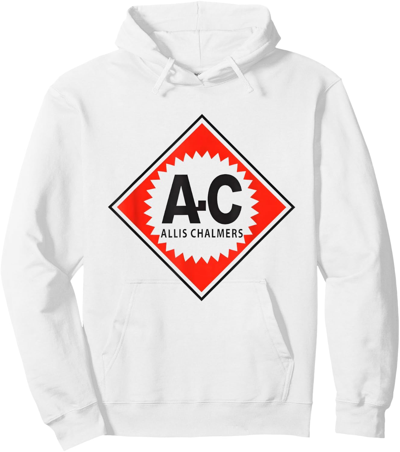 Allis And Chalmers Retro Farm Tractor Hoodie - Hoodie | White
