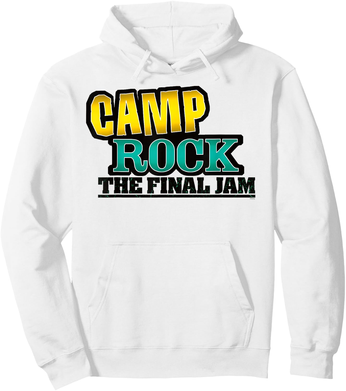 Disney Channel Official Camp Rock 2: The Final Jam Logo Hoodie - Hoodie | White
