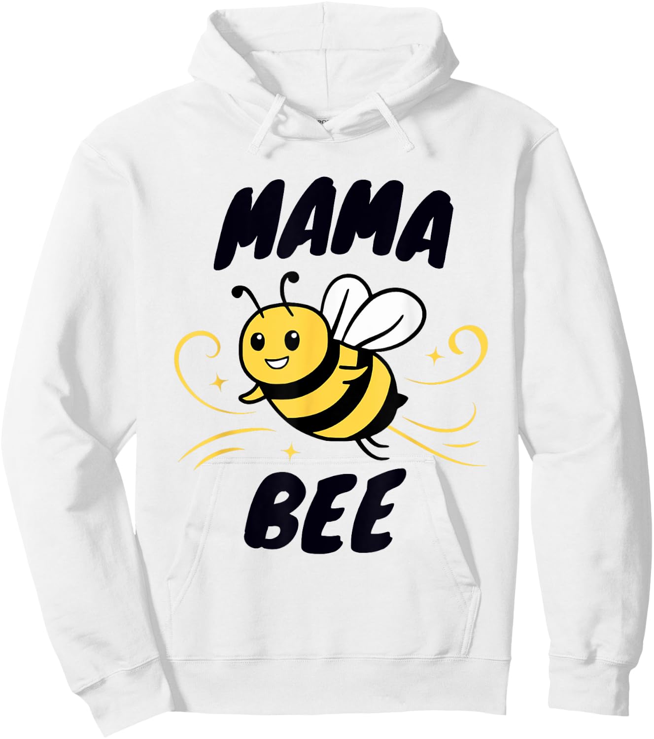 Family Bee Shirts Mom Mama Bee Themed Birthday Party Hoodie - Hoodie | White