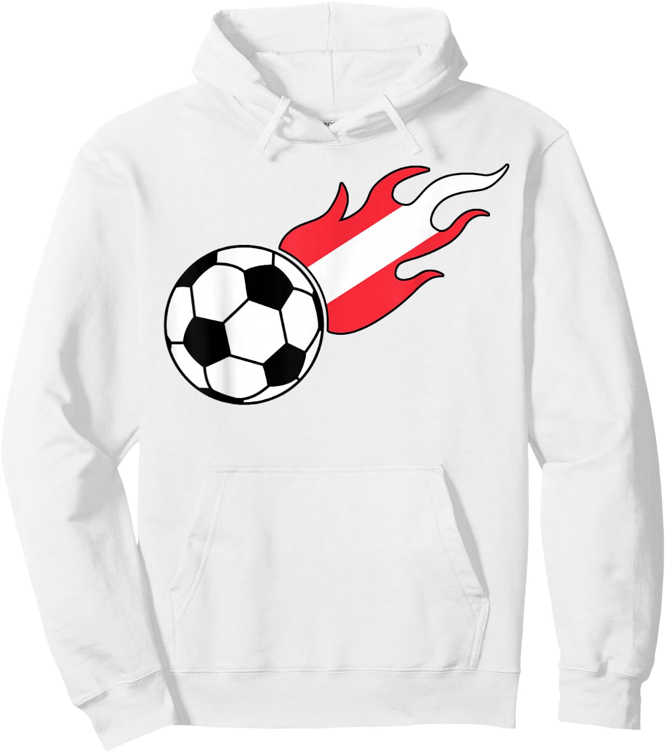 Austrian Flag Austria Soccer Lover Hoodie - Hoodie | White