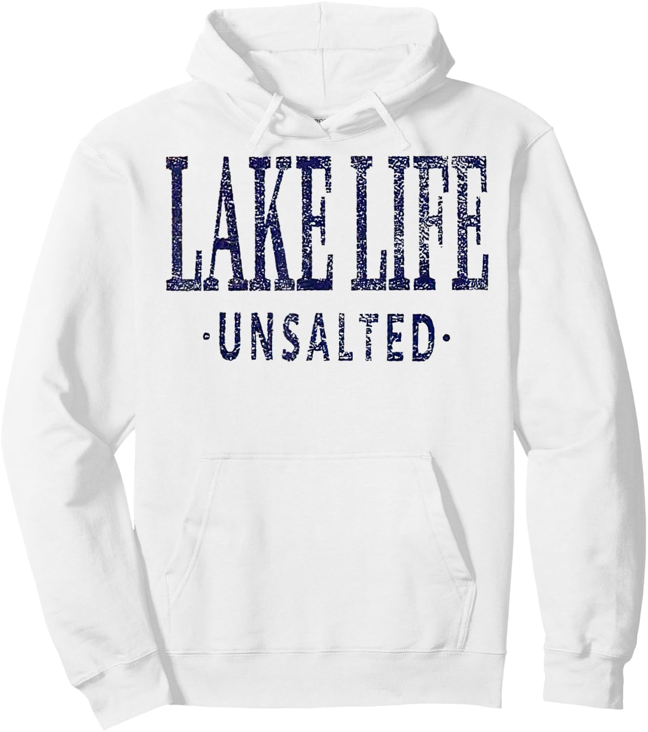 Lake Life Unsalted Hoodie - Hoodie | White