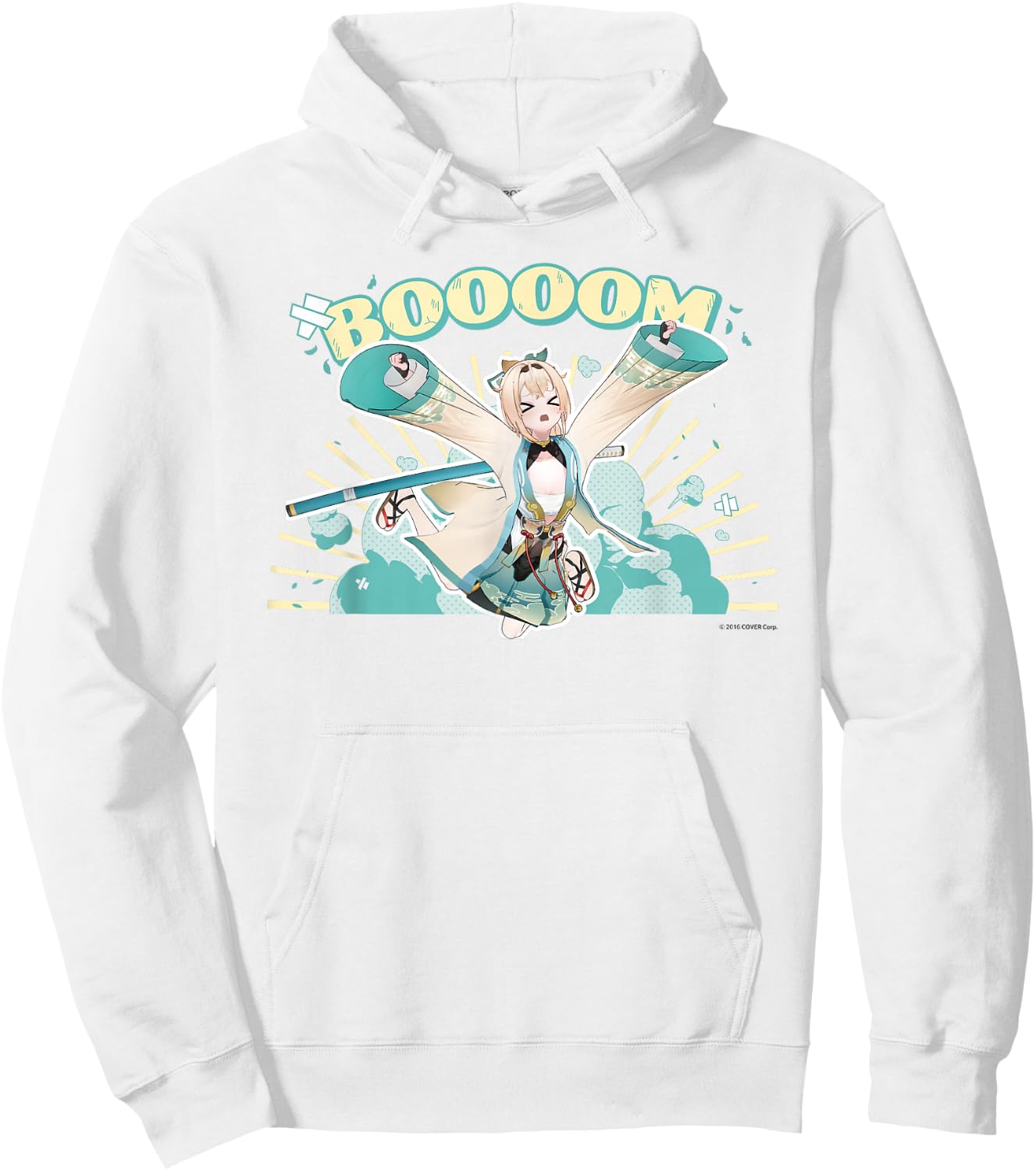【Kazama Iroha】 Holo no Graffiti Greatest Moments Hoodie - Hoodie | White