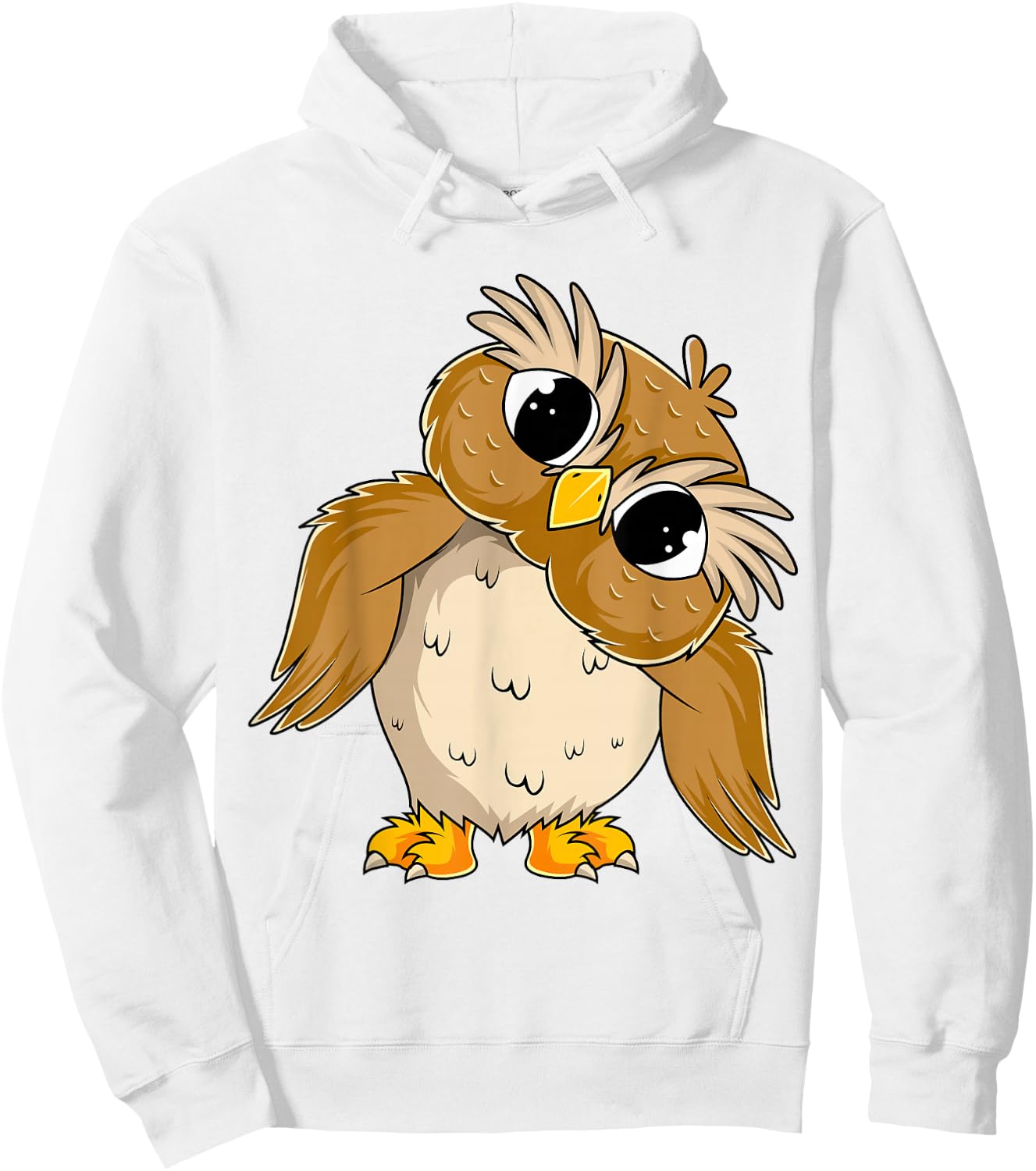 Owl Lover Women Kids Girl Hoodie - Hoodie | White