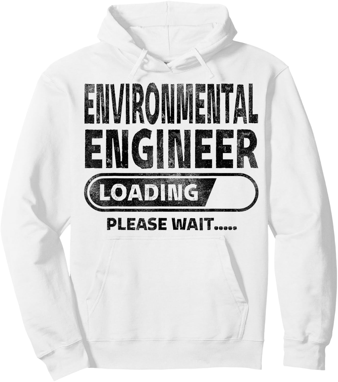 Environmental Engineer Loading, Engineering Student Gifts Hoodie - Hoodie | White