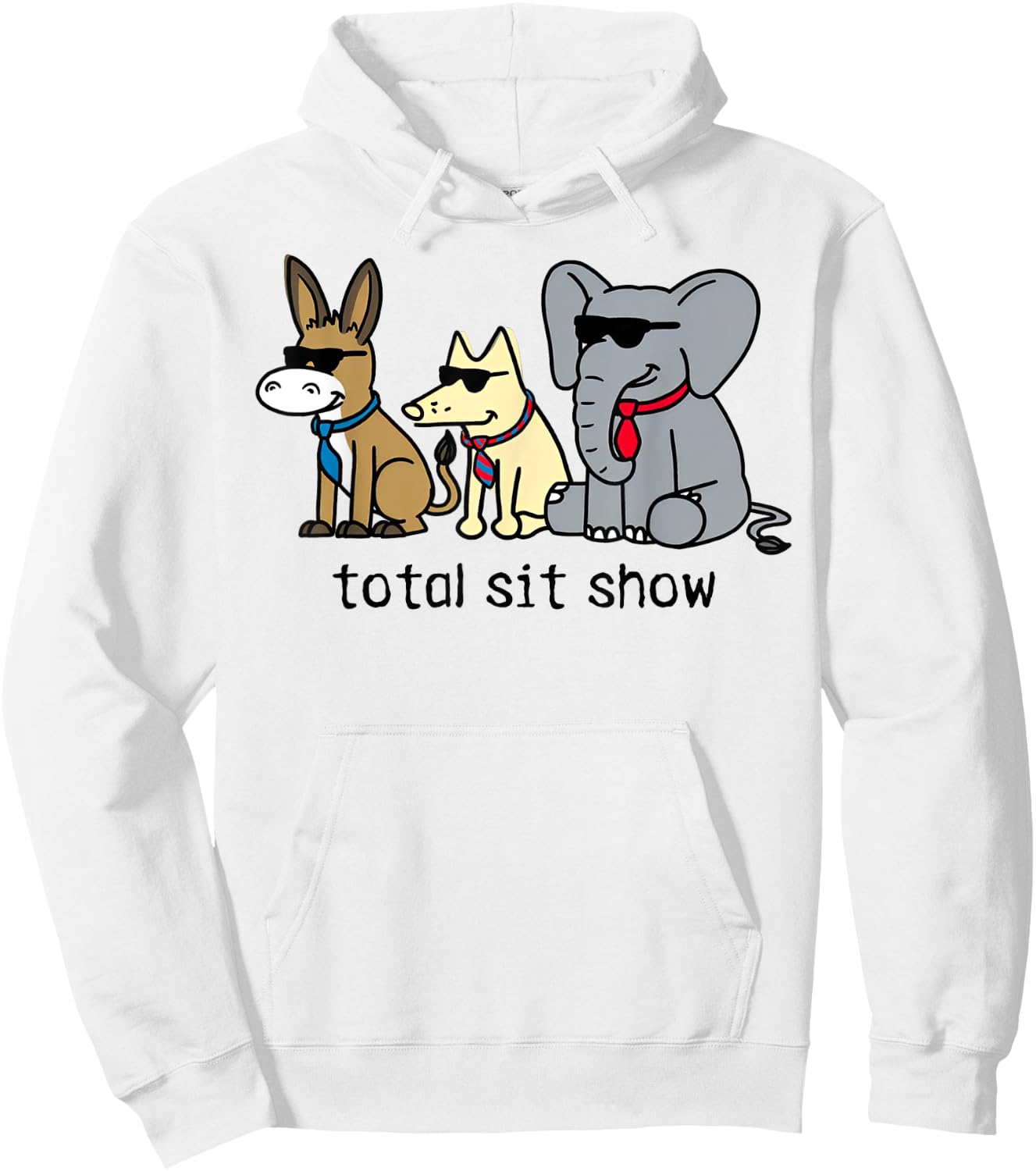 Total Sit Show Hoodie - Hoodie | White