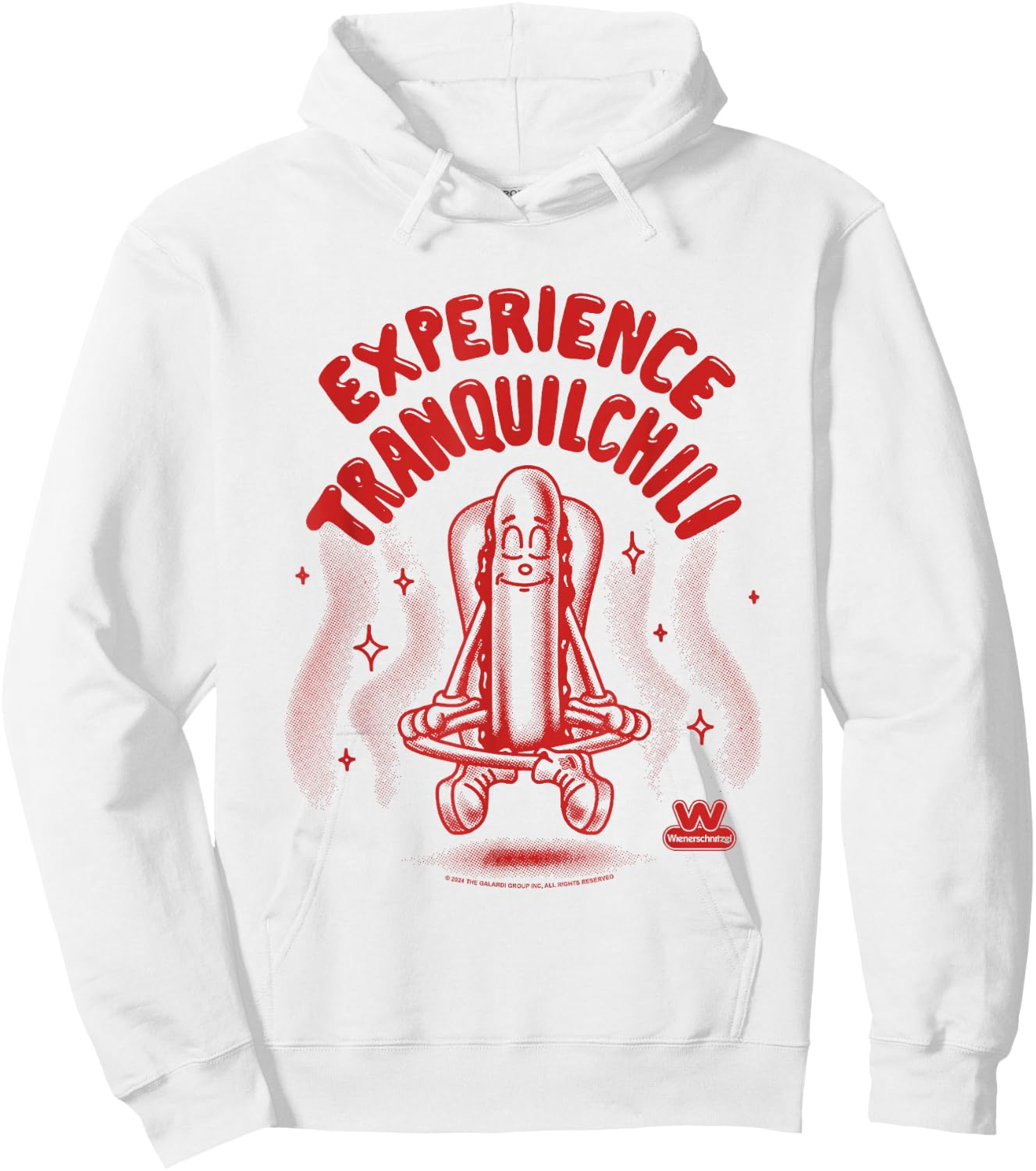 Wienerschnitzel Experience Tranquilchili TDO Vintage Hoodie - Hoodie | White