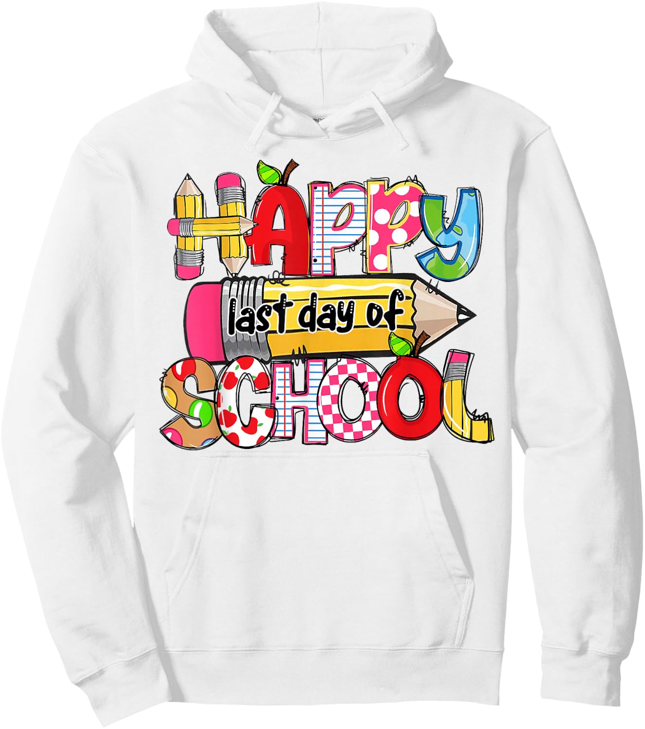 Happy Last Day of School In My Summer Era Teacher Kids Hoodie - Hoodie | White