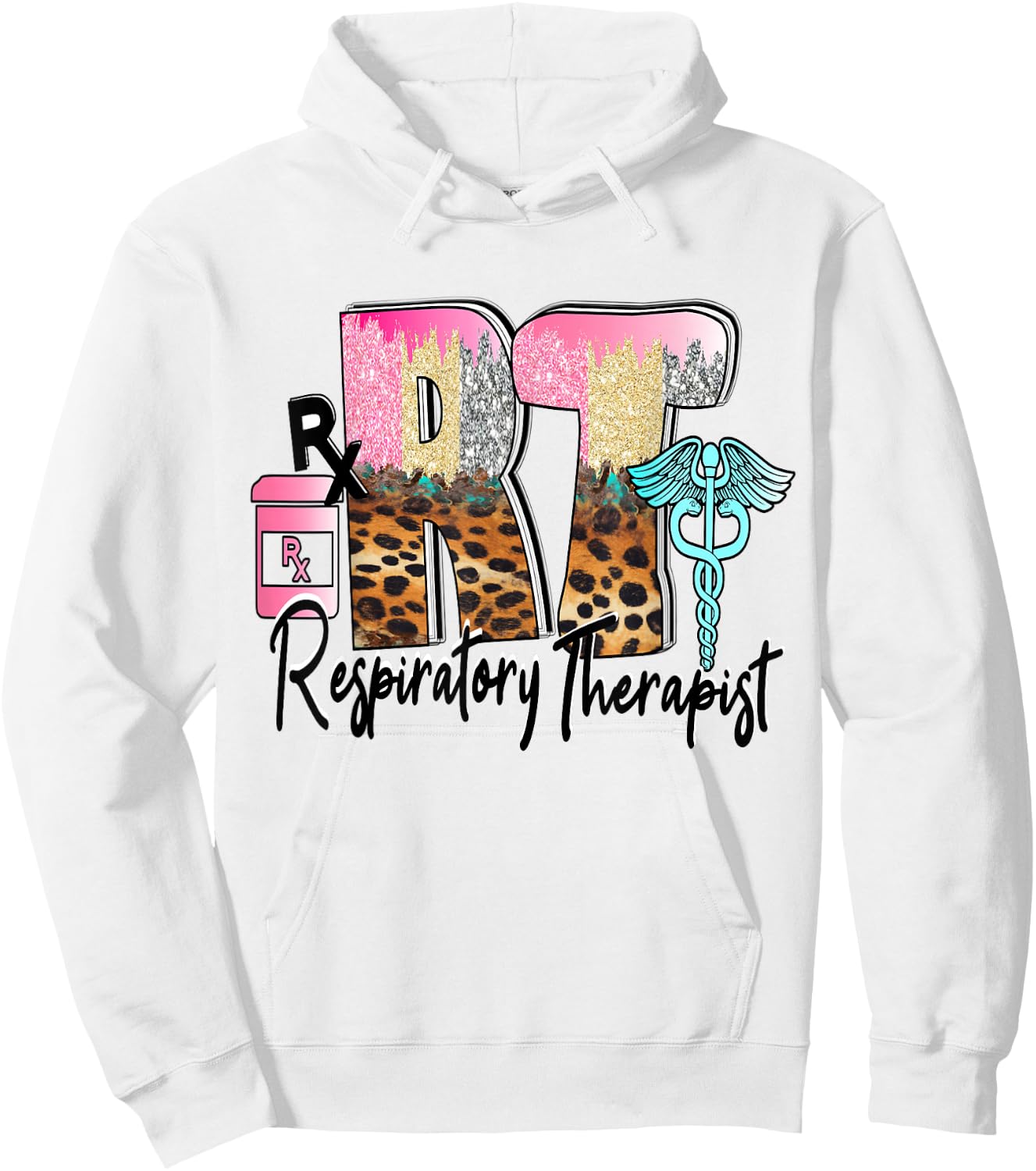 Registered Respiratory Therapist RT Care Week Pulmonologist Hoodie - Hoodie | White