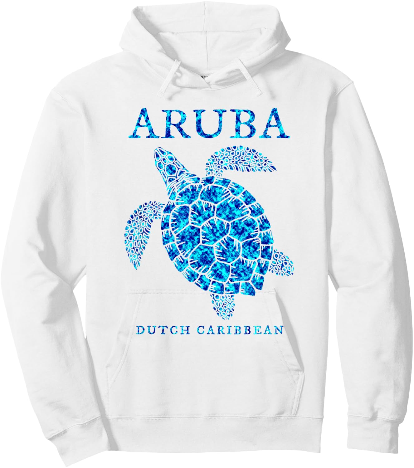 Aruba Sea Turtle Cruise Vacation Souvenir Boys Girls Hoodie - Hoodie | White