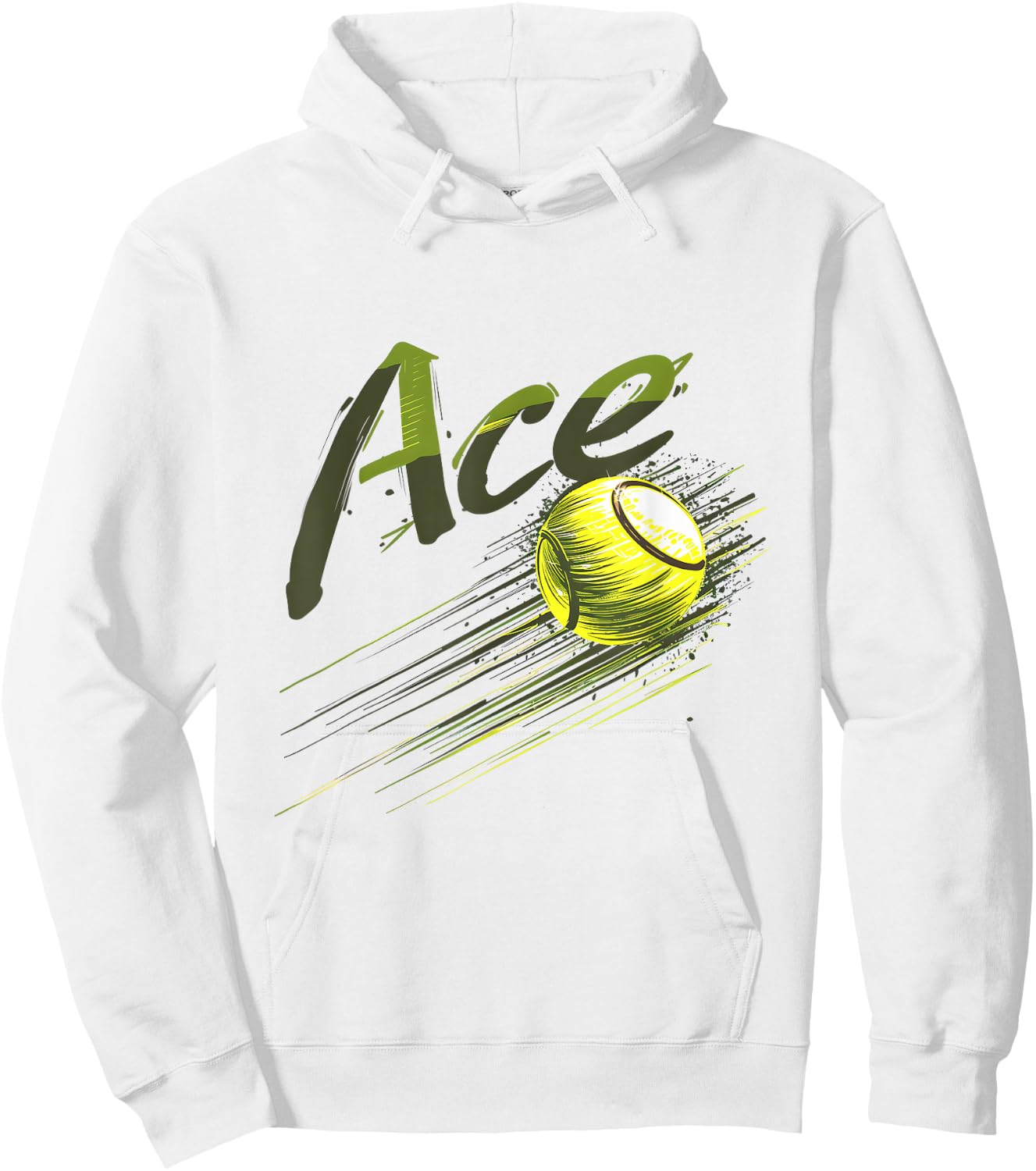 Ace Tennis Apparel Women & Kids Hoodie - Hoodie | White