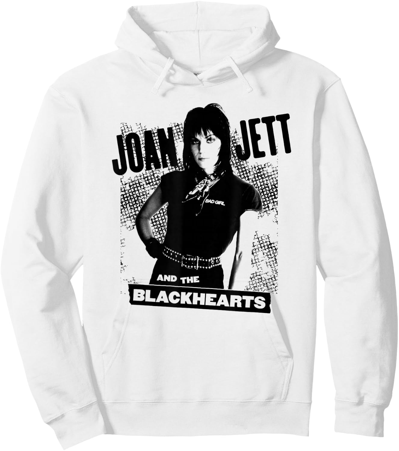 Joan Jett and the Blackhearts - Bad Girl Hoodie - Hoodie | White