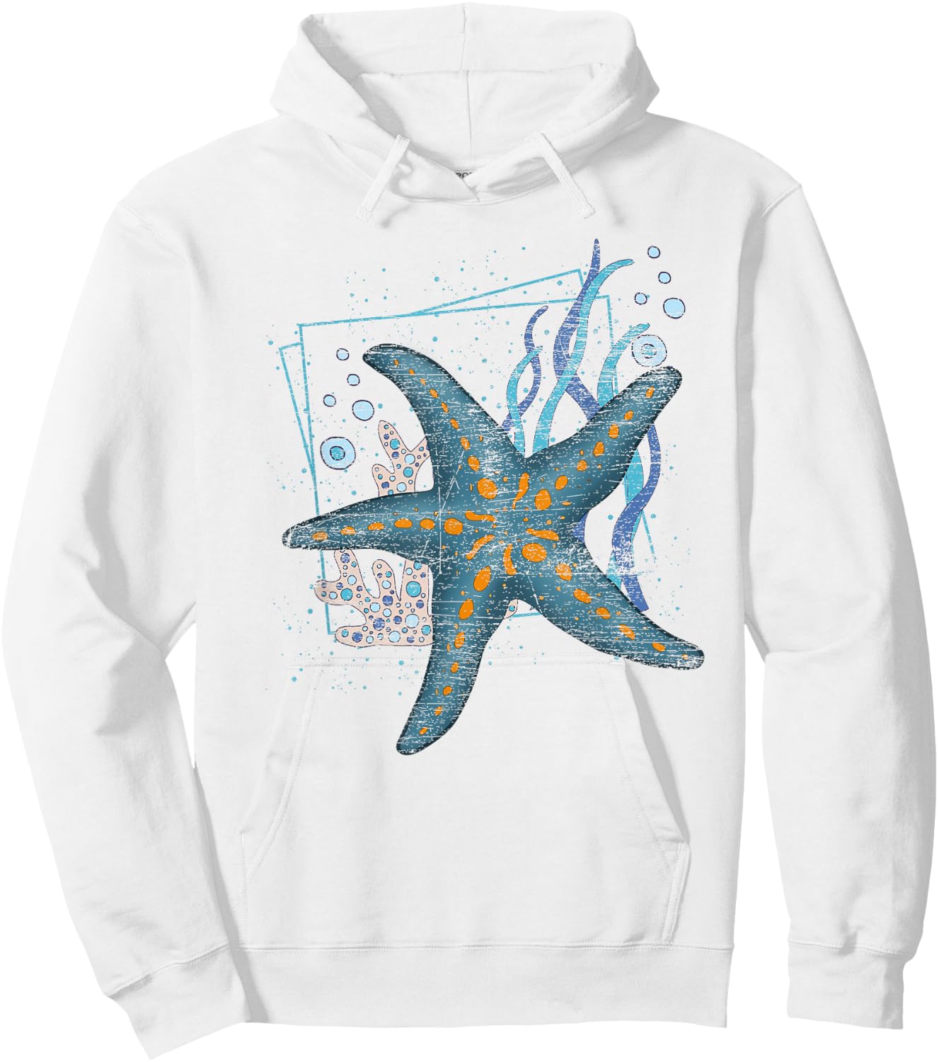 Aquarist Starfish Lover Ocean Animal Starfish Hoodie - Hoodie | White