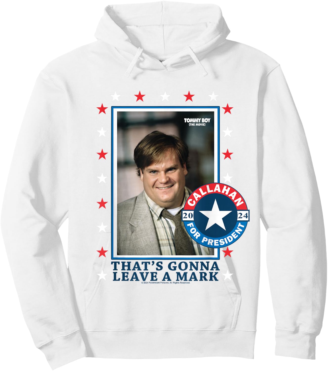 Callahan for President 2024 Hoodie - Hoodie | White