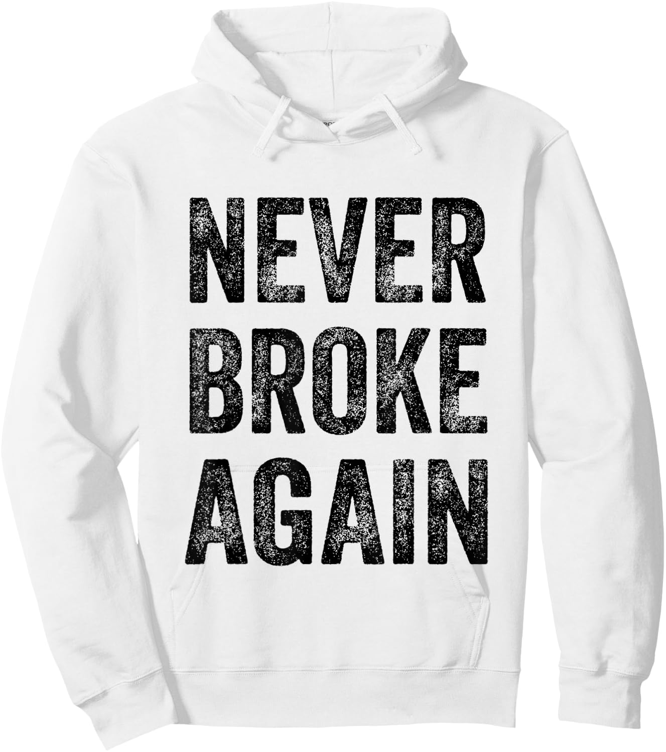 Never Broke Again Hoodie - Hoodie | White