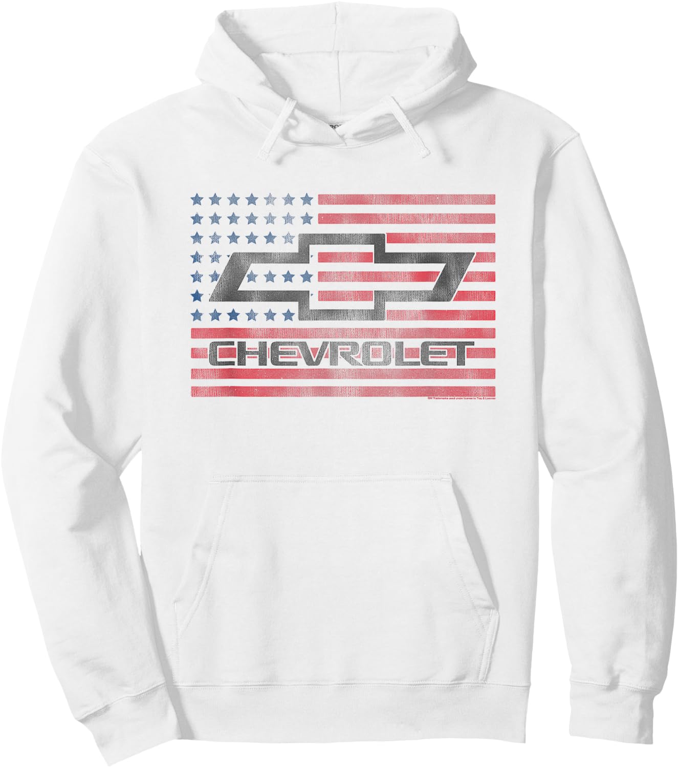 Chevrolet American Flag | #32698 Hoodie - Hoodie | White