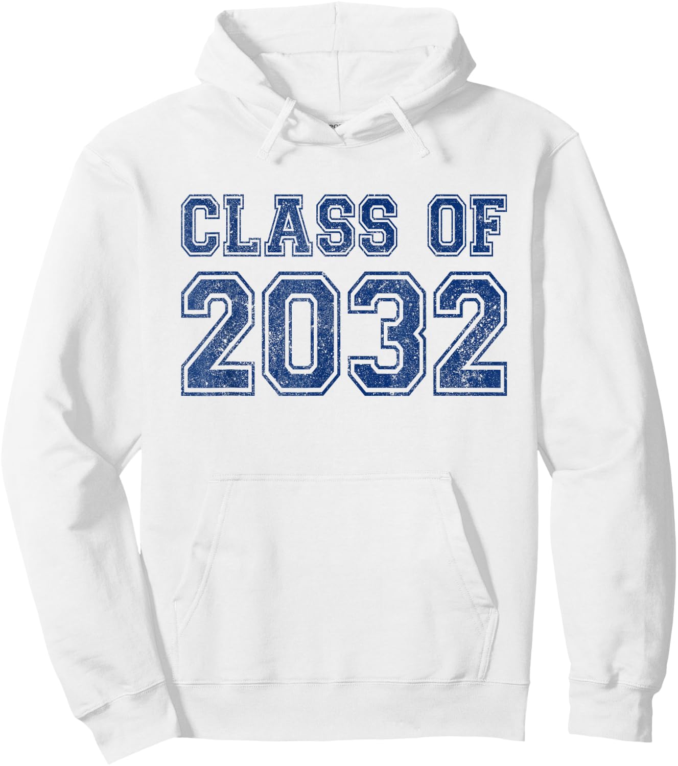 Class Of 2032 Retro Class Shirt Hoodie - Hoodie | White