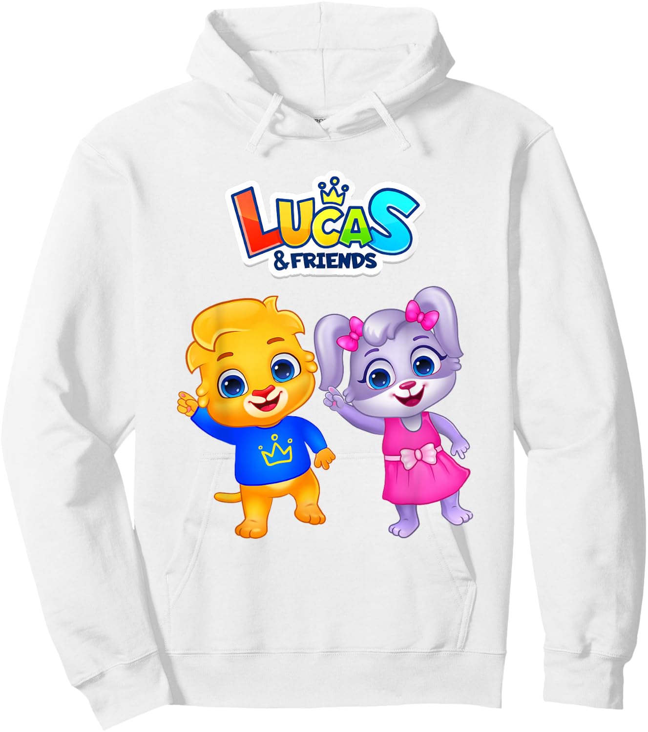 Friendship and Fun | Lucas & Friends By RV AppStudios Hoodie - Hoodie | White