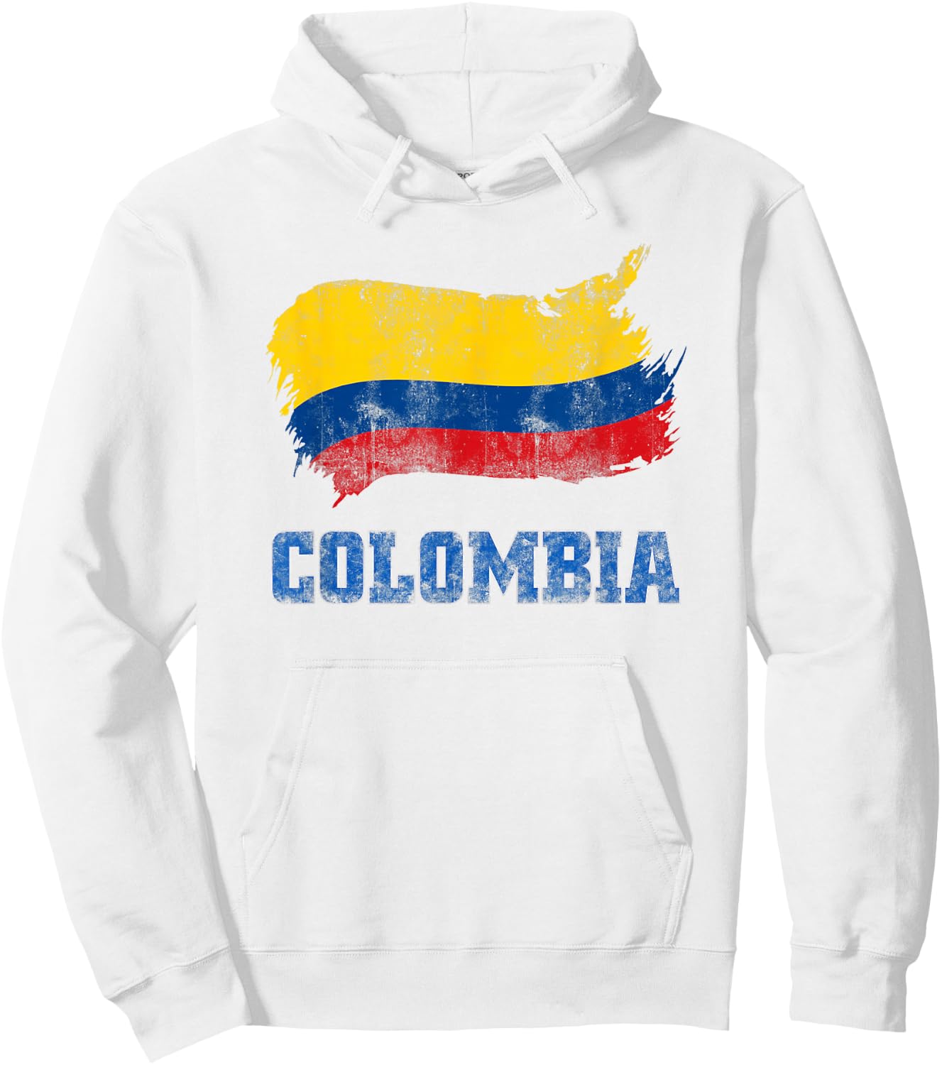 Colombia Flag Design Columbian Men Women Clothing Outfit Hoodie - Hoodie | White