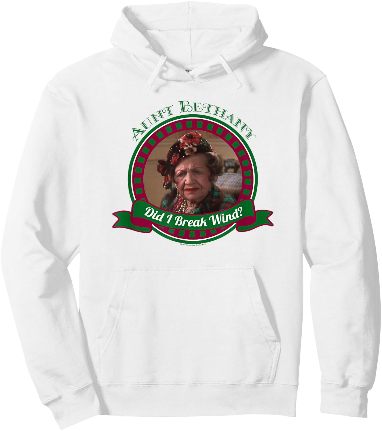 National Lampoon's Christmas Vacation Break Wind Hoodie - Hoodie | White