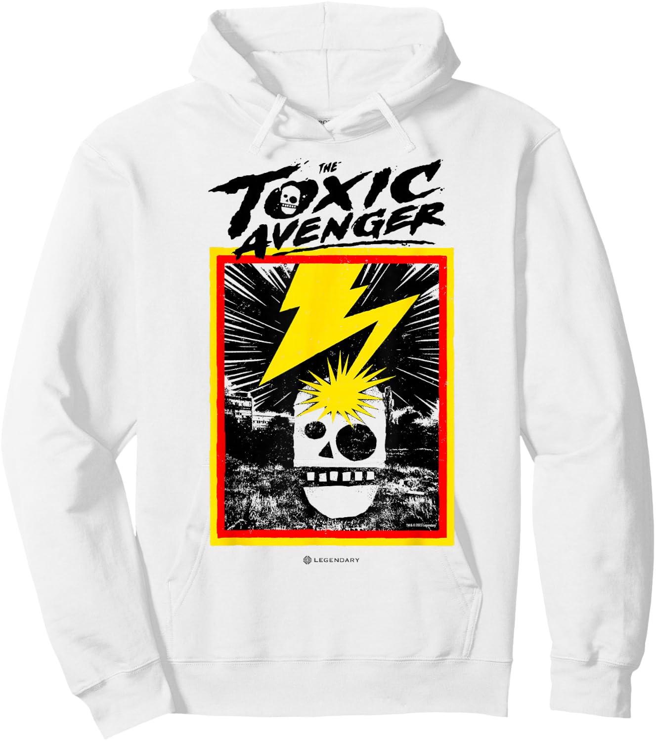 The Toxic Avenger Band Hoodie - Hoodie | White