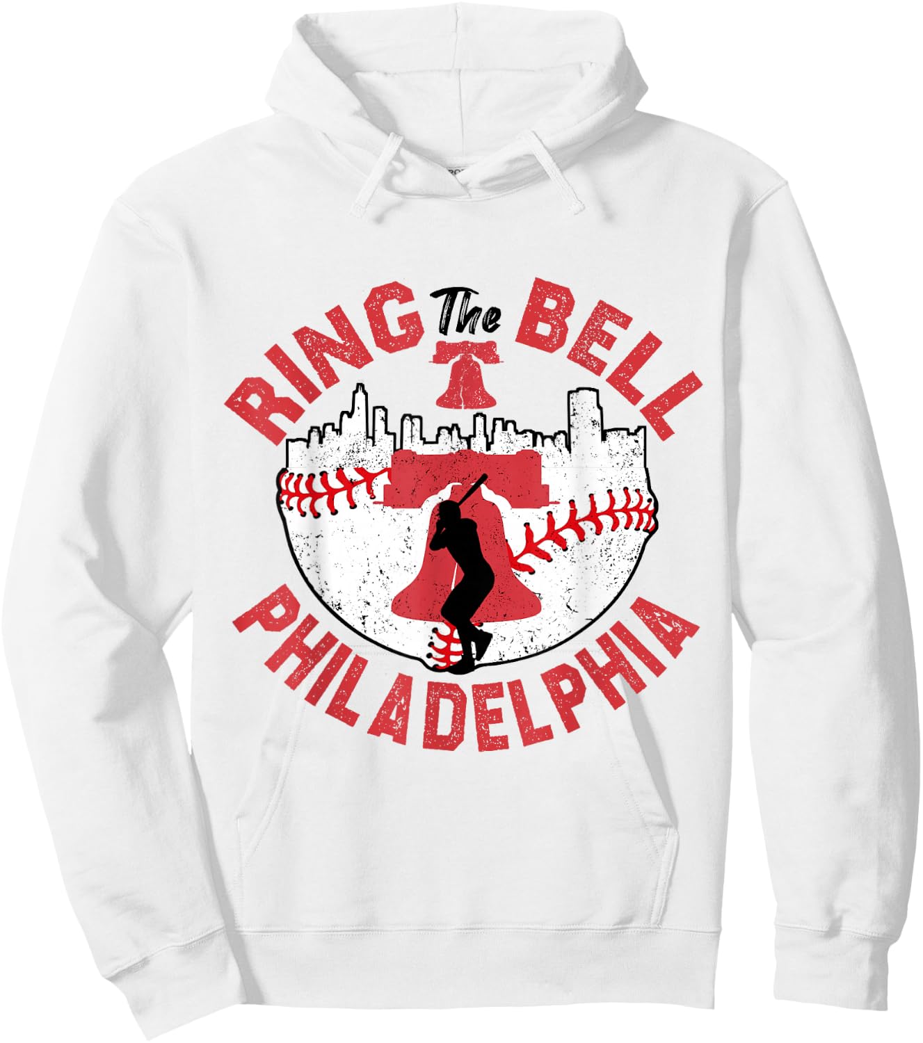 Ring The Bell Hoodie - Hoodie | White
