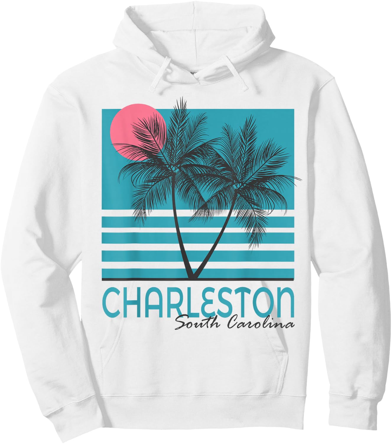 Charleston South Carolina T Shirts Vintage Souvenirs Hoodie - Hoodie | White