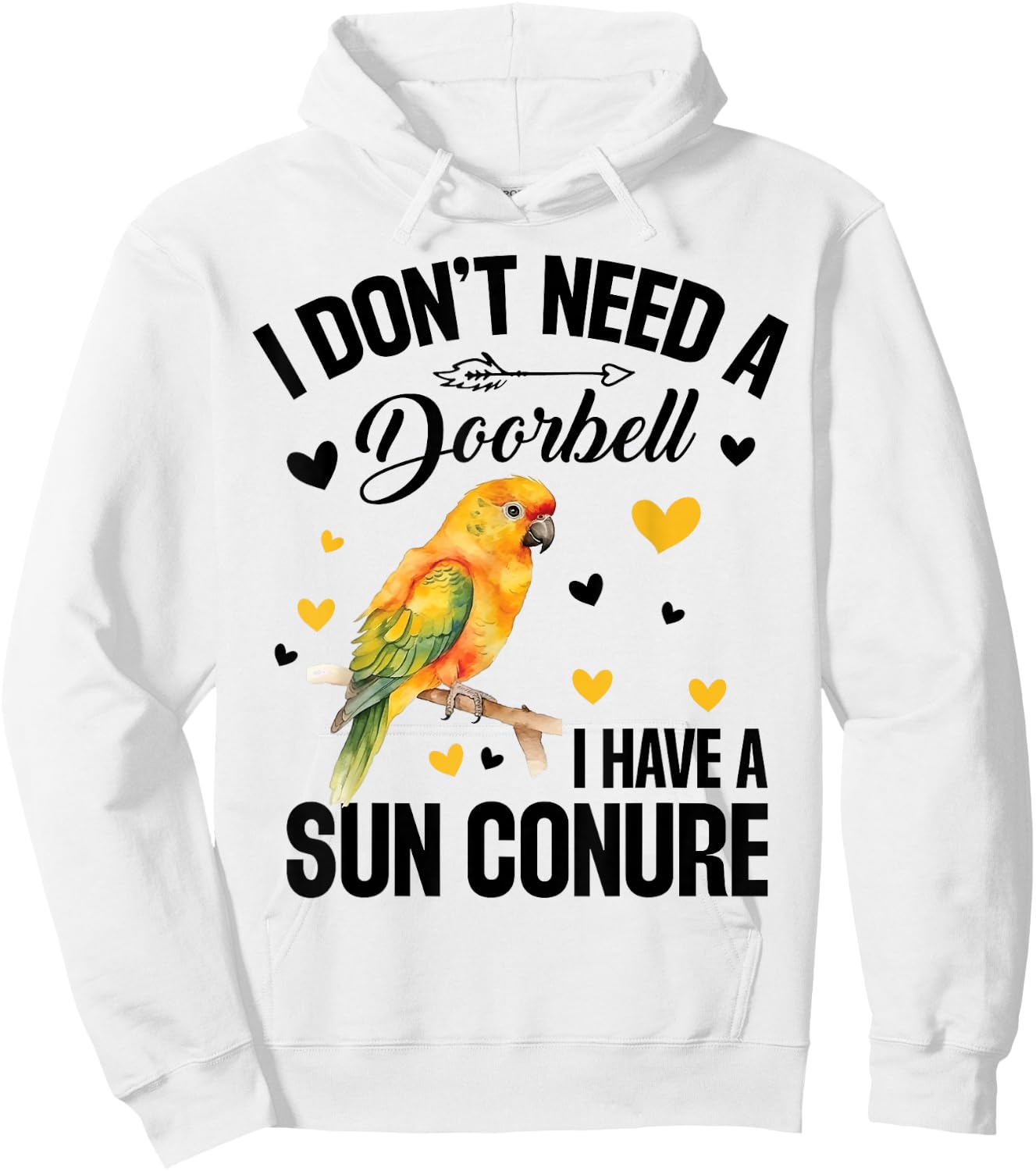 Sun Conure Nest Sunconure Sun Conure Food Sun Conures Hoodie - Hoodie | White