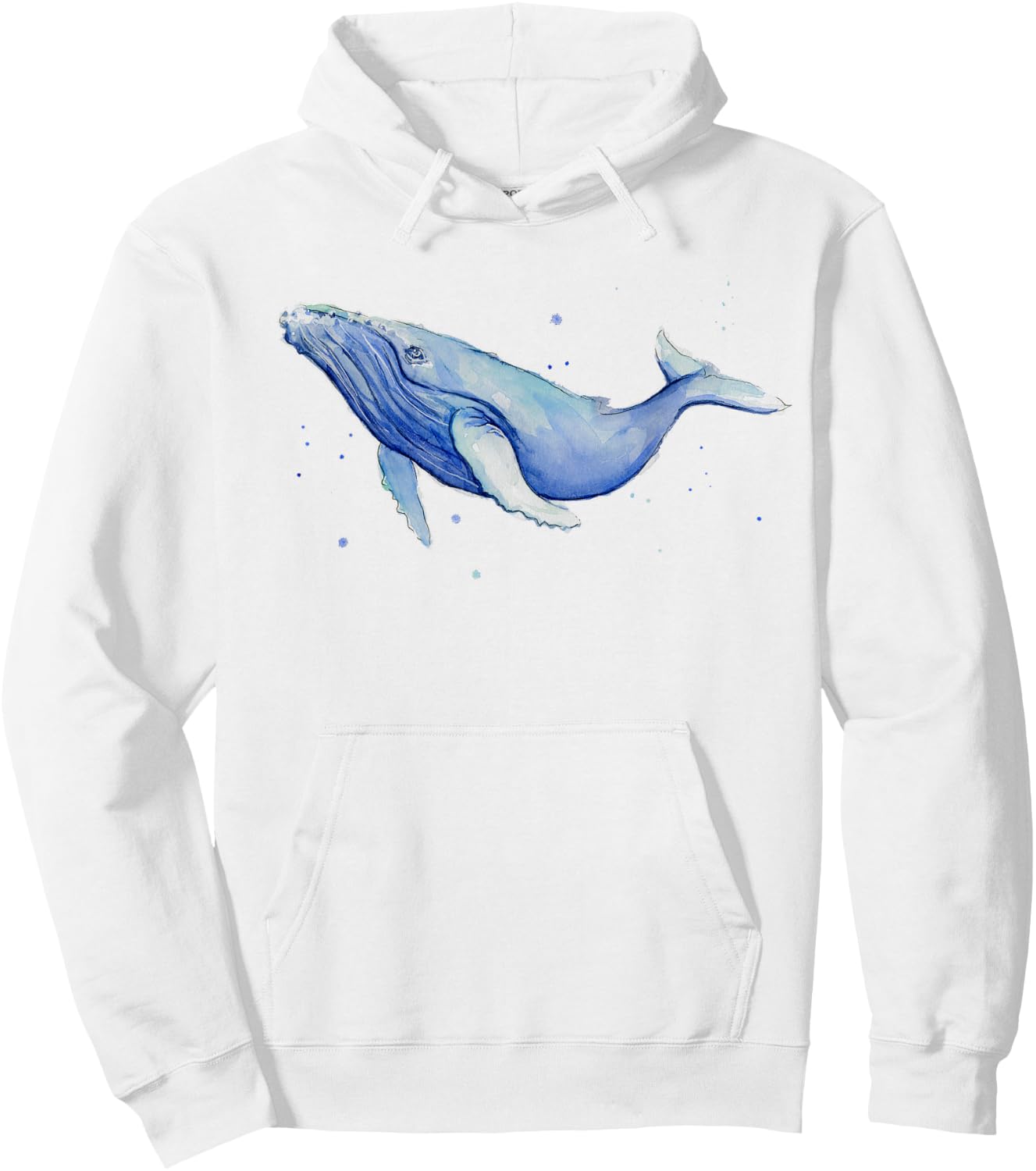 Humpback Whale Hoodie - Hoodie | White