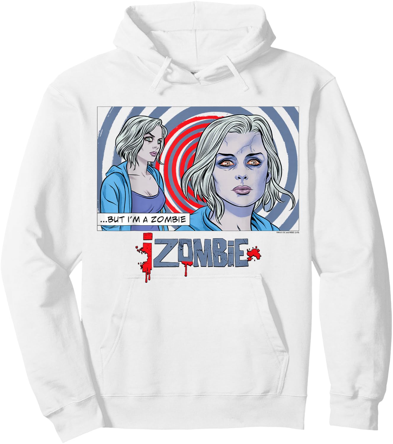 iZombie Liv Panel Hoodie - Hoodie | White