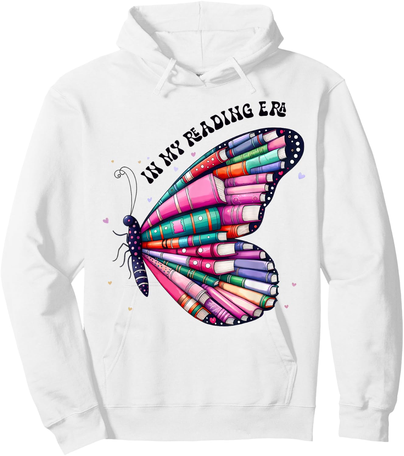 In My Reading Era Shirt,Book Shelf In My Reading Era Teacher Hoodie - Hoodie | White