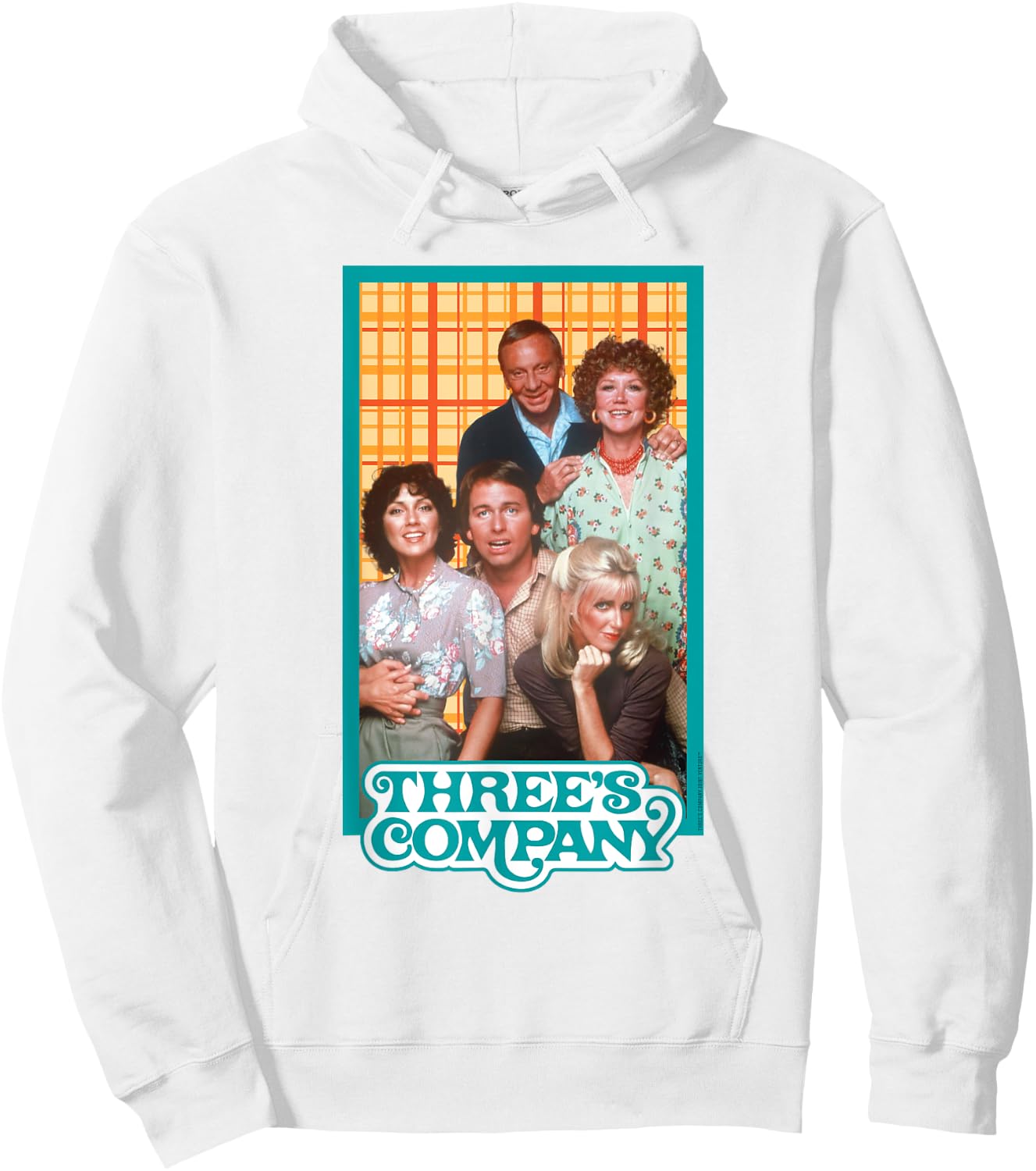 Three's Company Roommates & The Ropers Classic 80s Hoodie - Hoodie | White
