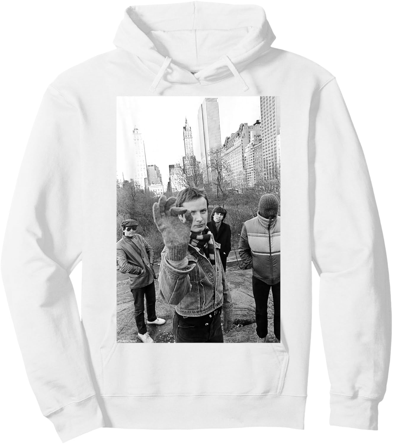 XTC English Rock Band By Virginia Turbett Hoodie - Hoodie | White