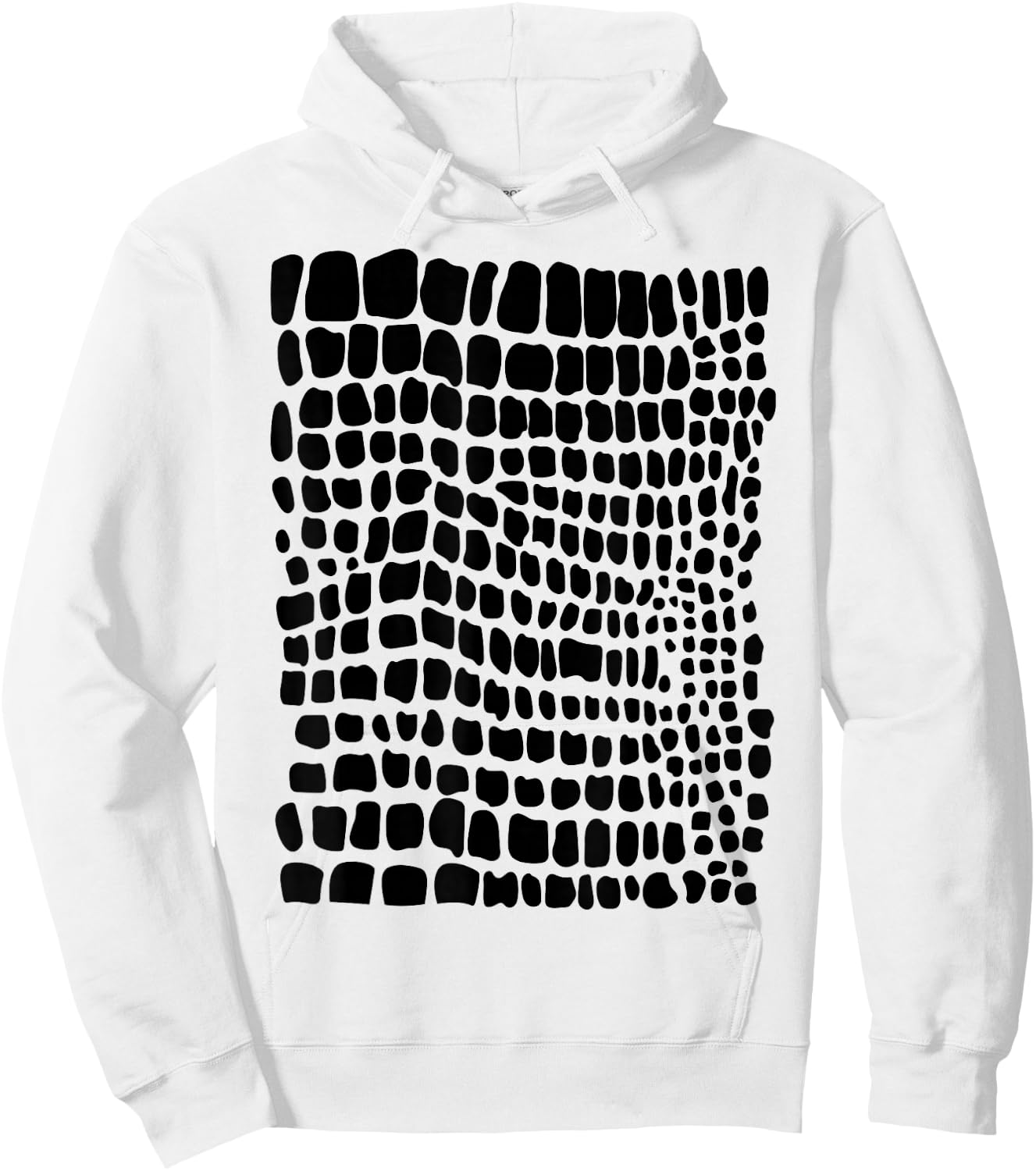 Funny Crocodile Costume Halloween Hoodie - Hoodie | White
