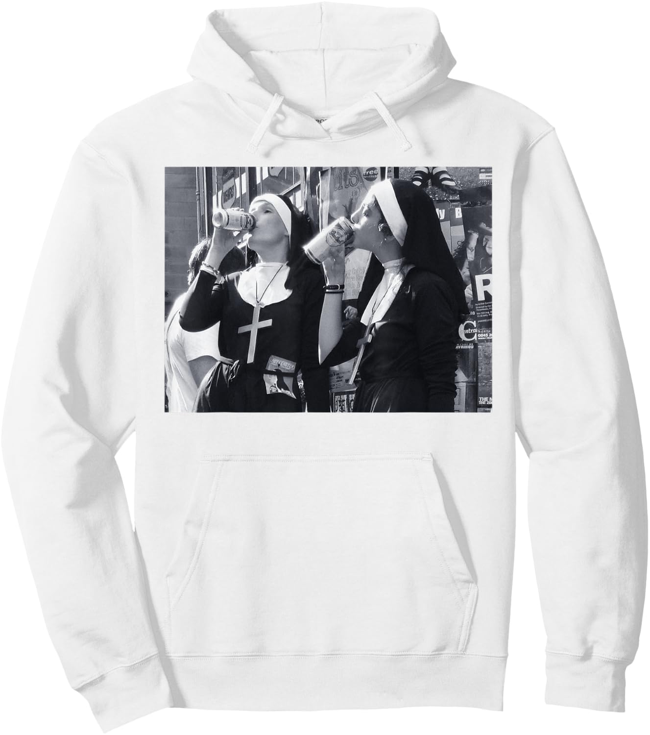 Clean Version I Soldering Digga Soldering I Nuns Drinking Beer Fun Hoodie - Hoodie | White