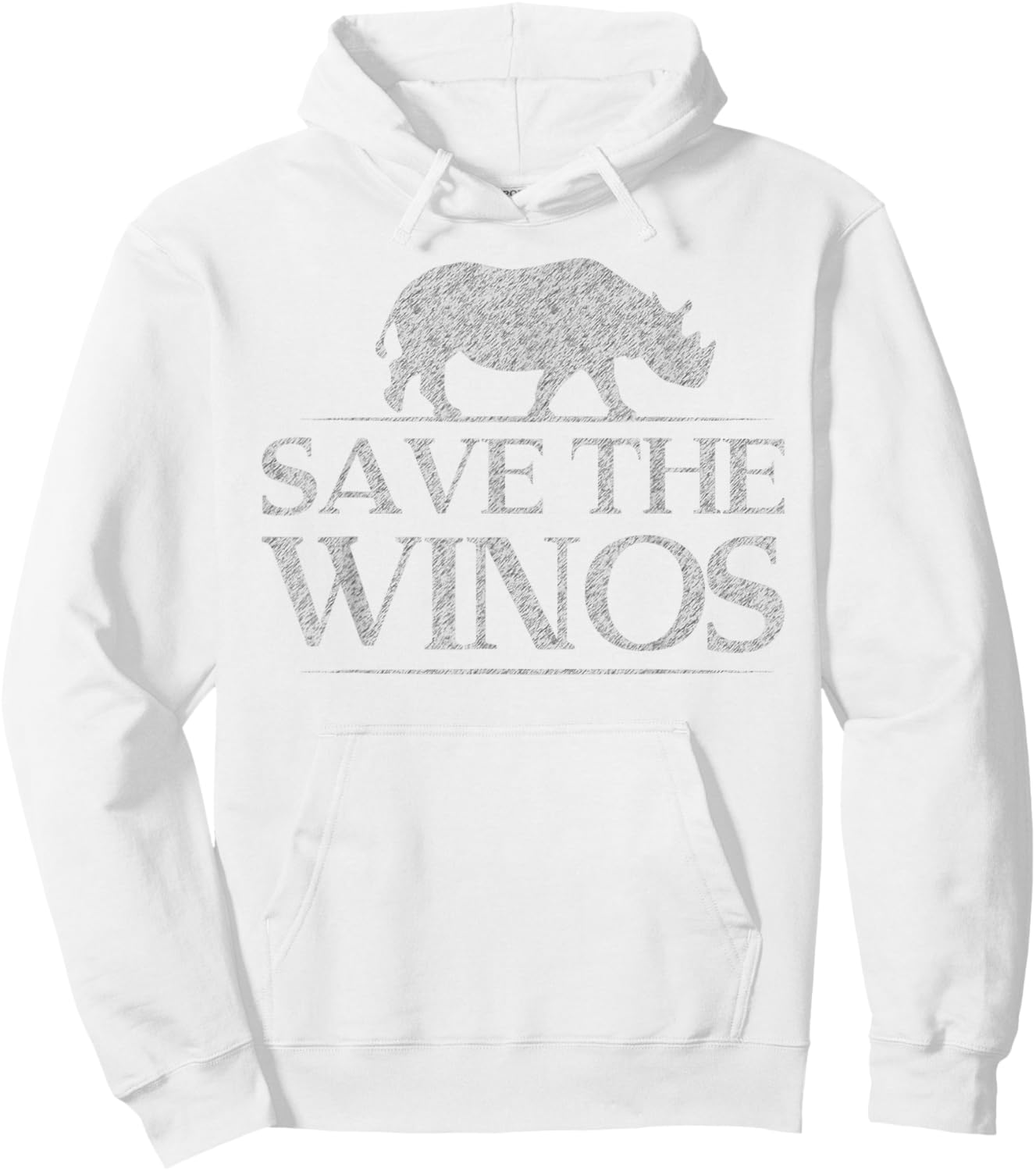 Save The Winos Hoodie - Hoodie | White
