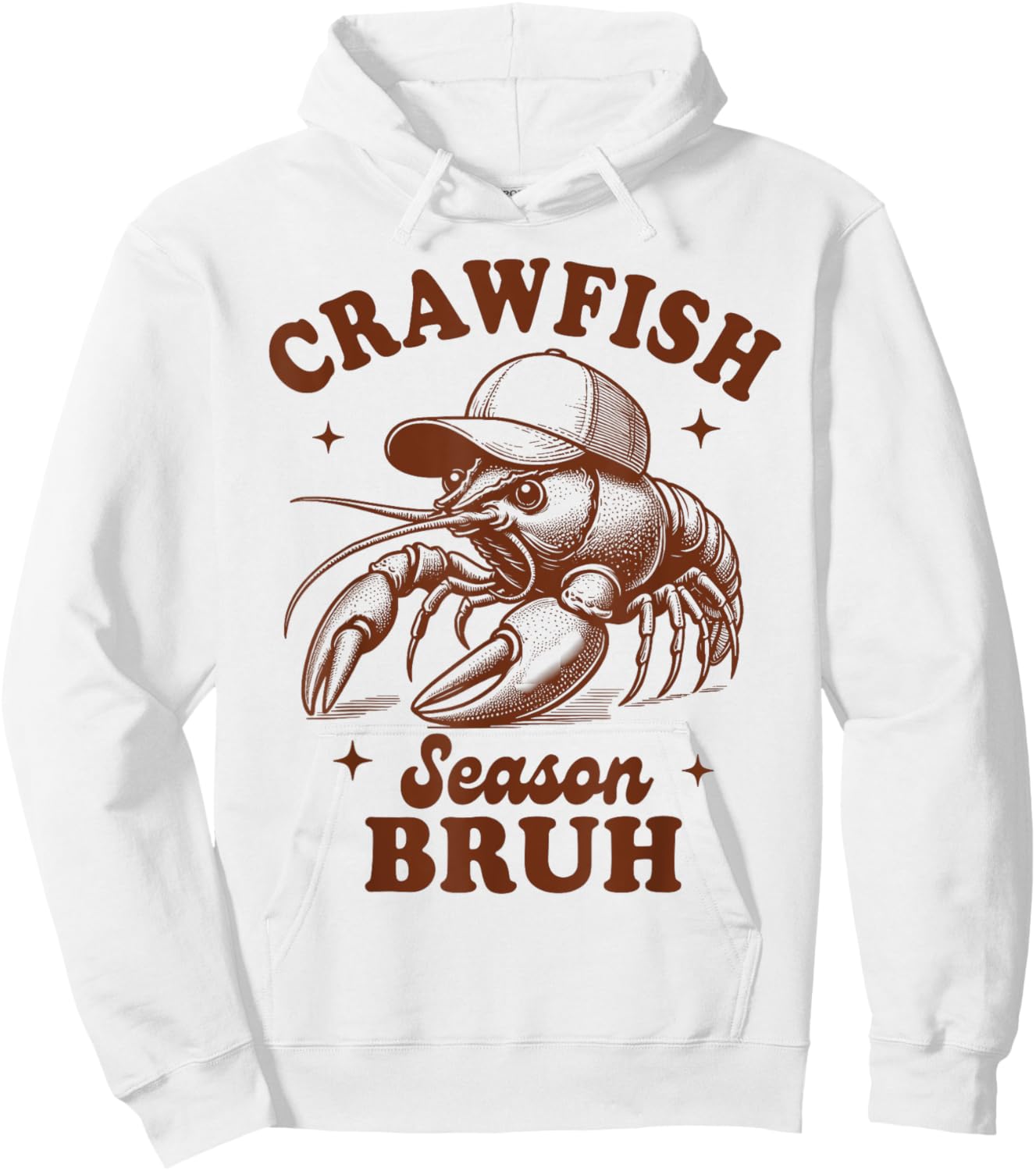 Crawfish Boil Lover Louisiana Seafood Crawfish Season Bruh Hoodie - Hoodie | White