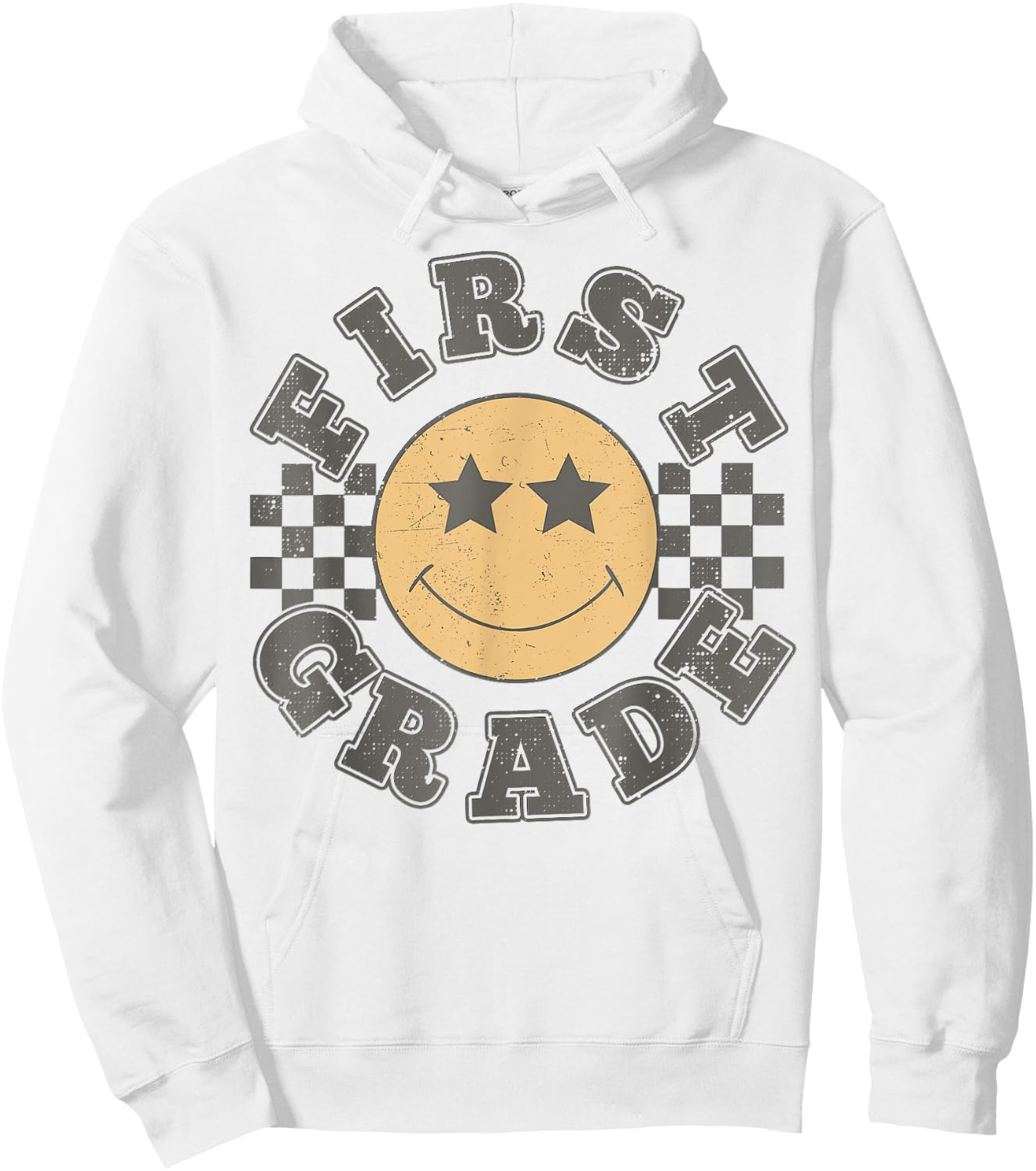 First Grade, 1st Grade First Day Of School Teachers Hoodie - Hoodie | White