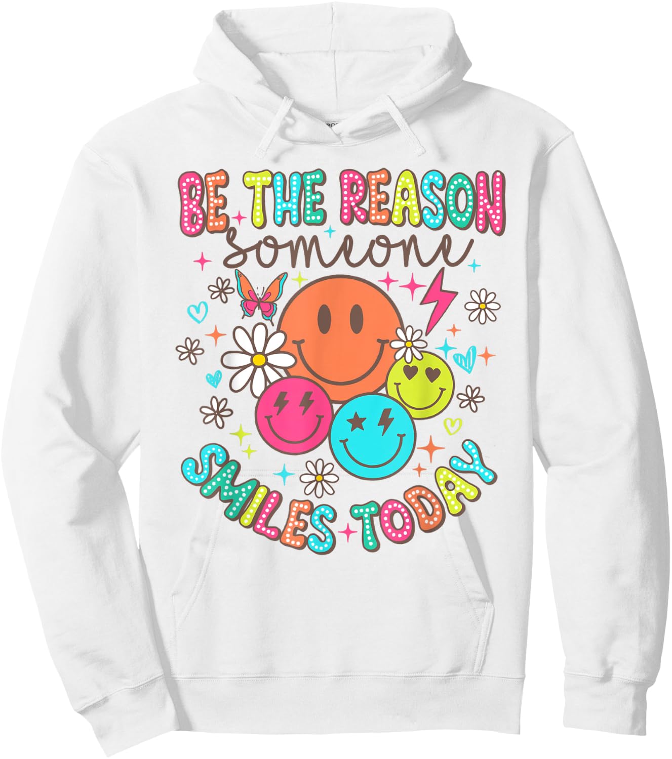 Mental Health Be The Reason Someone Smiles Today Hoodie - Hoodie | White