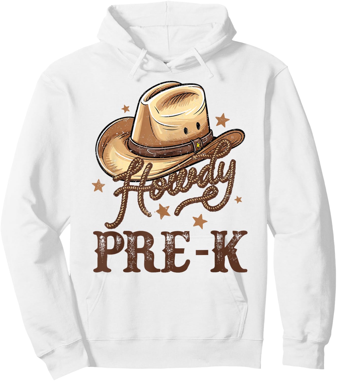Pre-K Teacher Rodeo Country Western Howdy Pre-K Women Hoodie - Hoodie | White