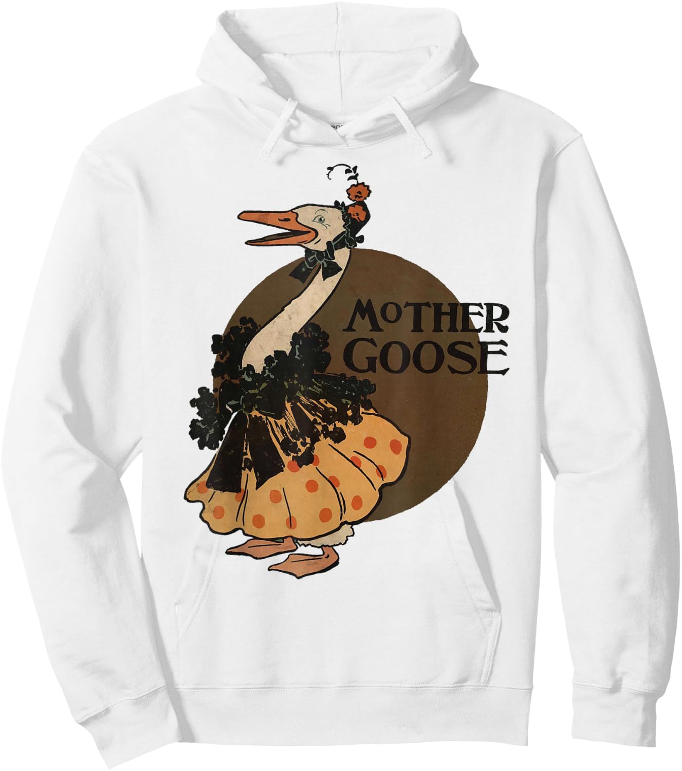 Mother Goose Story Cover, for Mothers Day Hoodie - Hoodie | White