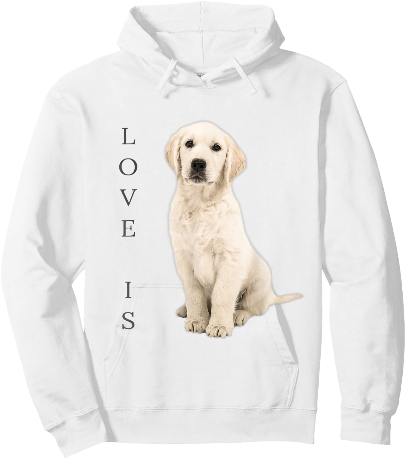 Labrador Retriever Shirt Women Men Kids White Lab Mom Dad Hoodie - Hoodie | White