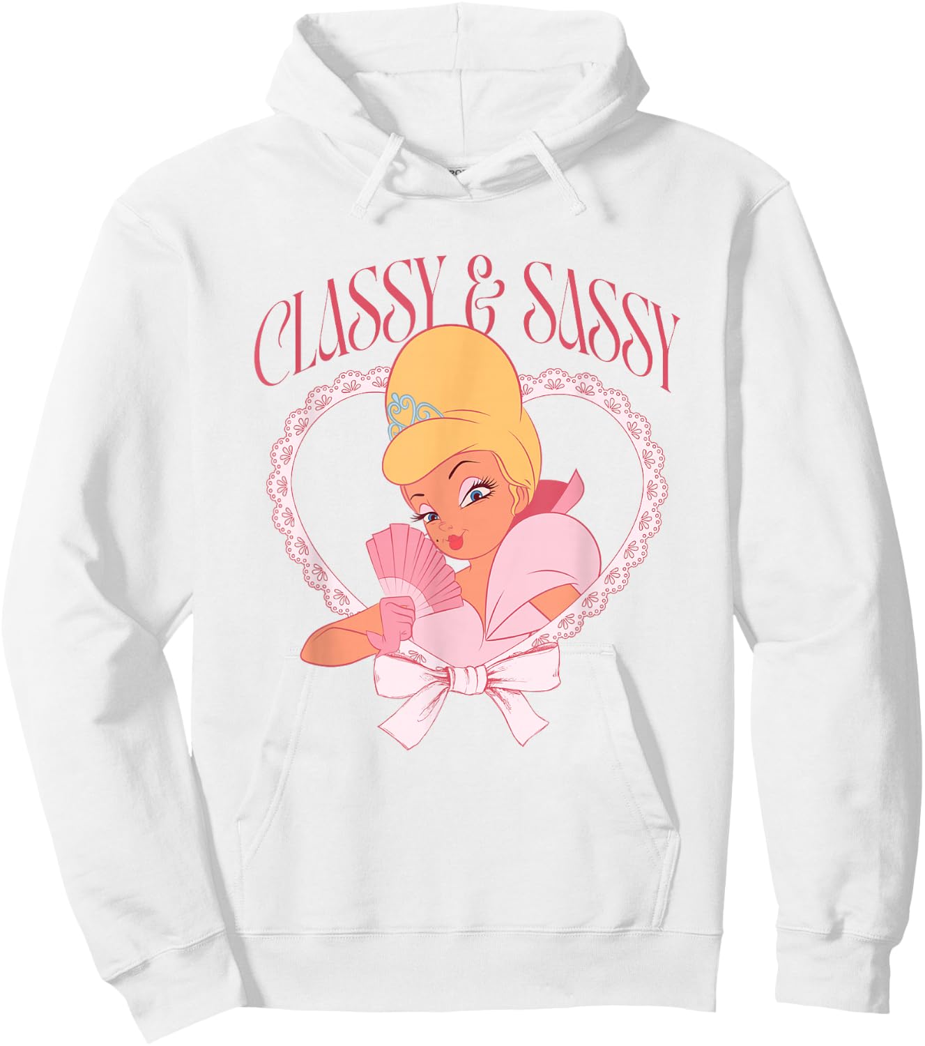 Disney The Princess And The Frog Charlotte Classy & Sassy Hoodie - Hoodie | White