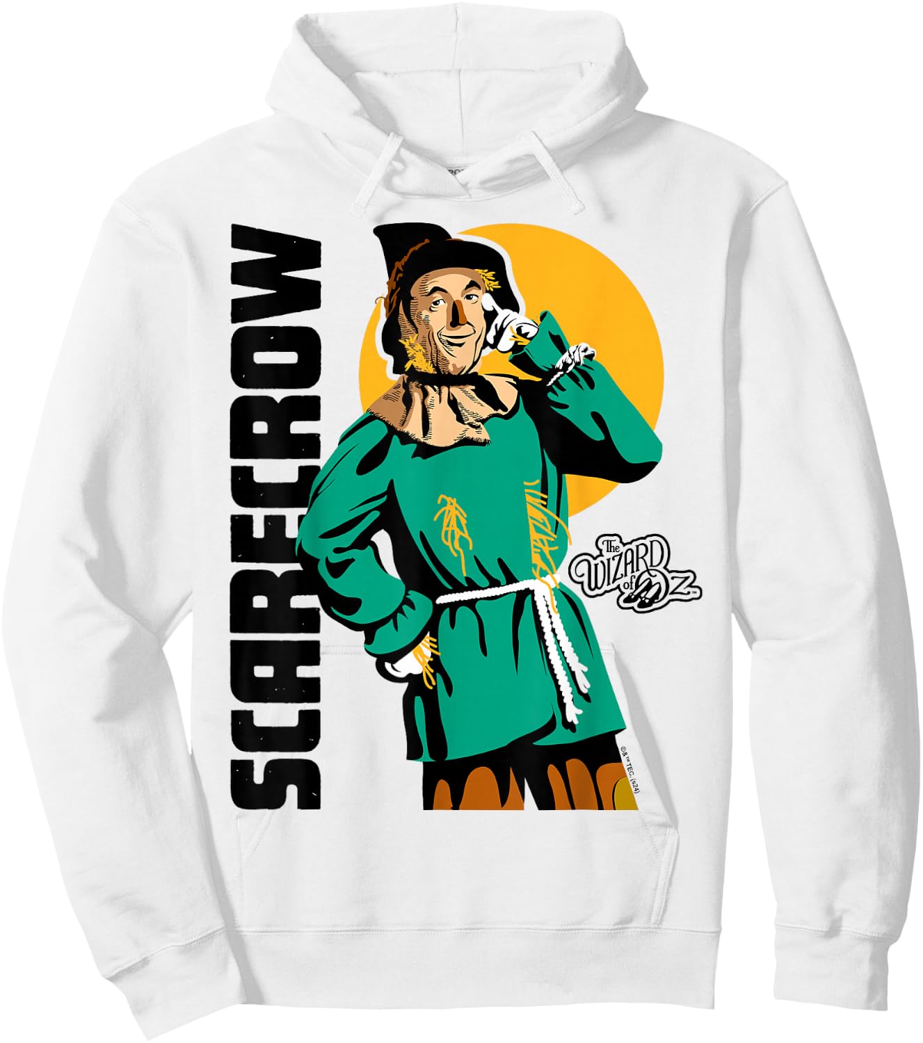 The Wizard of Oz - Scarecrow Hoodie - Hoodie | White