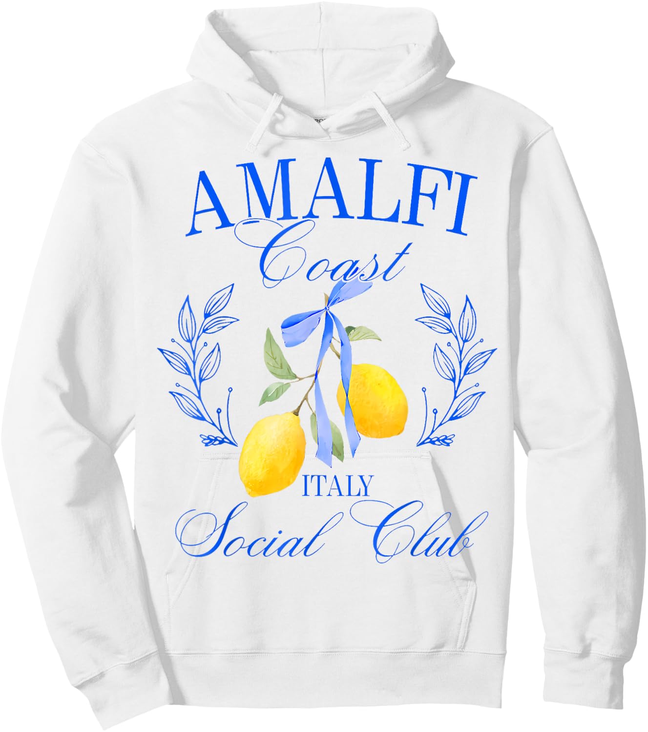 Italy Gift Amalfi Coast Italy Sorrento Capri Lemons Hoodie - Hoodie | White