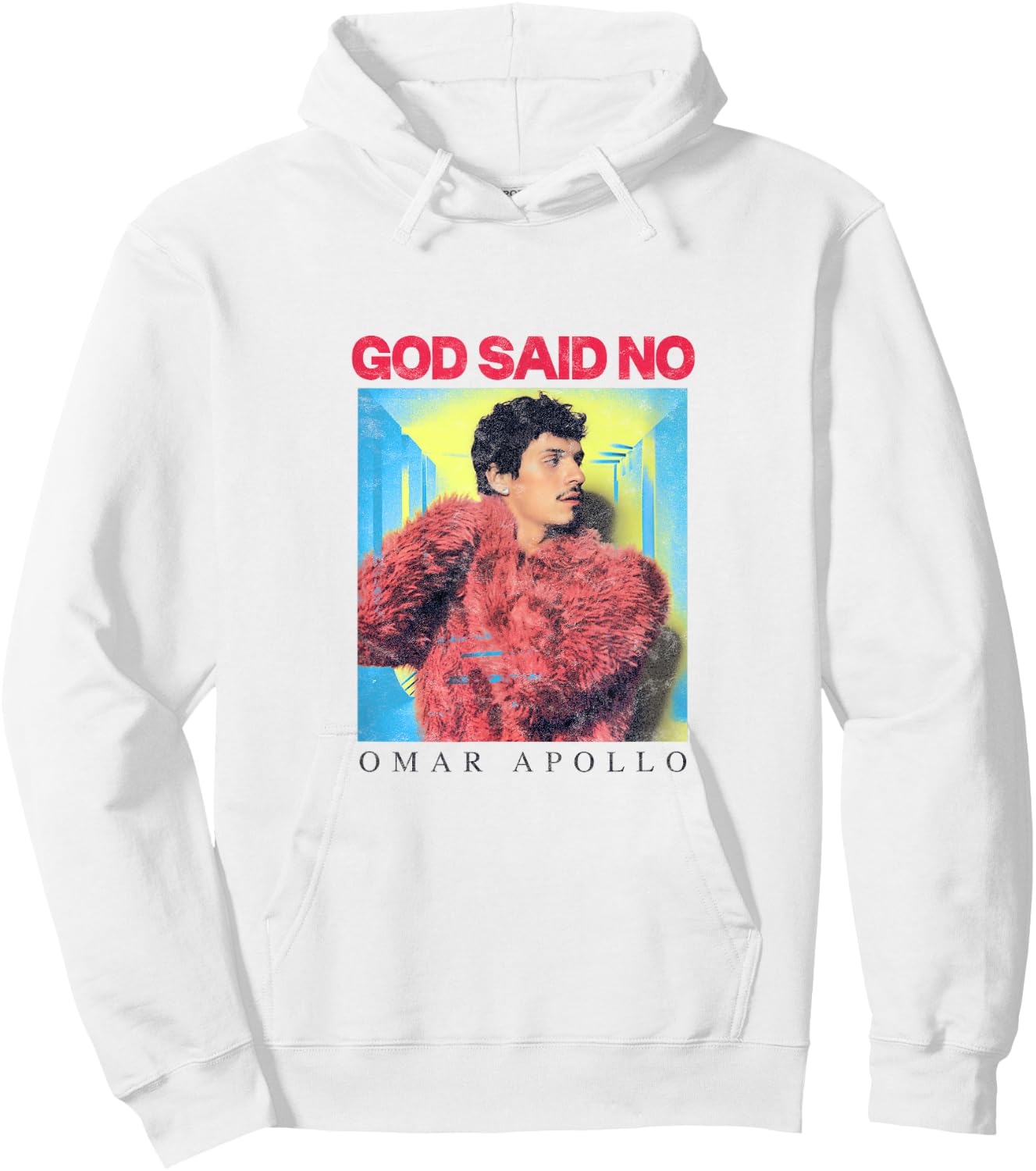 God Said No Box Hoodie - Hoodie | White