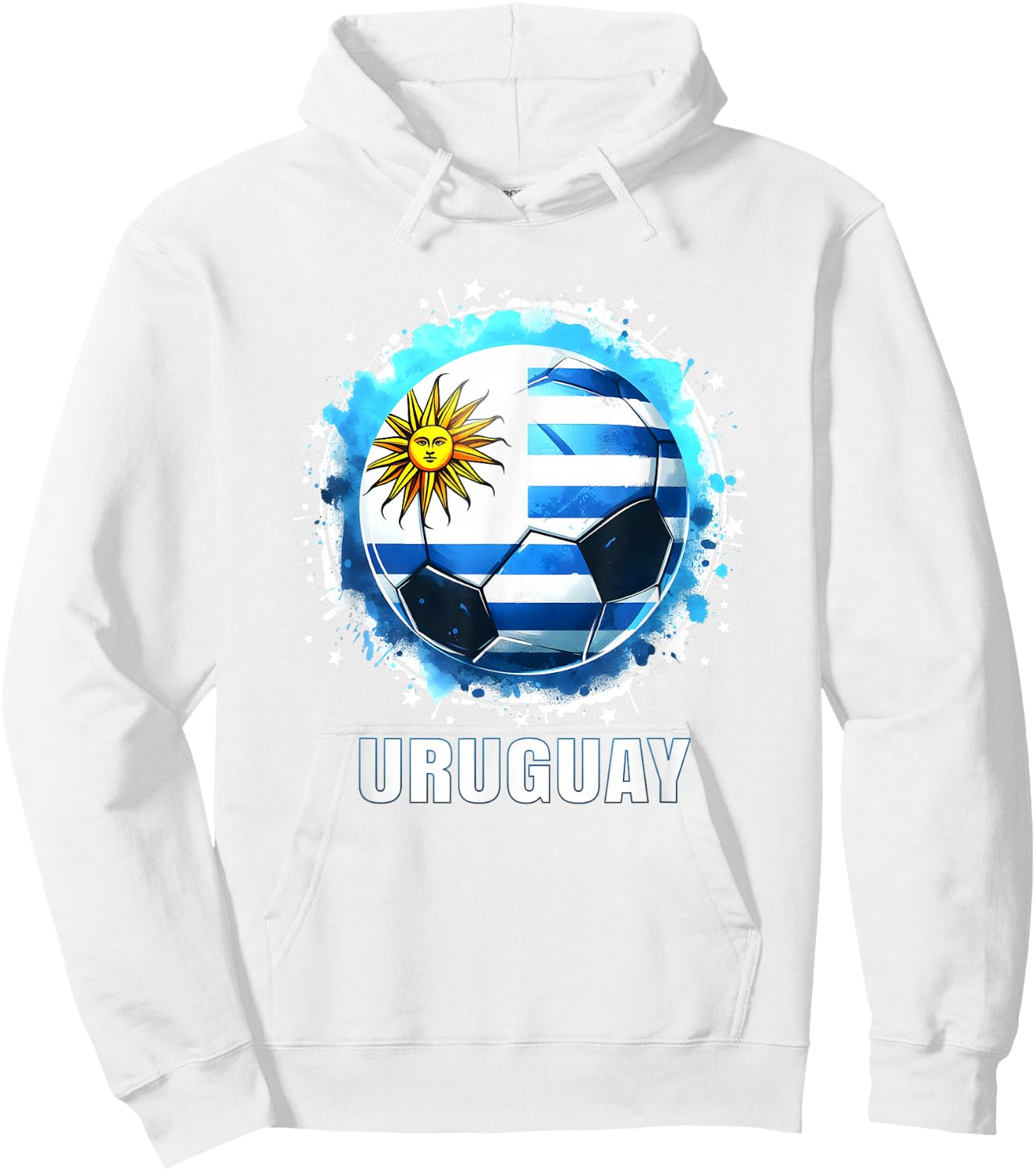 Uruguay Player Boys Kids Men Youth Teens Uruguay Hoodie - Hoodie | White